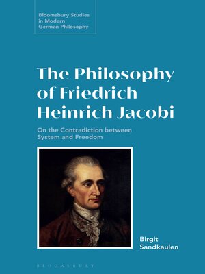 cover image of The Philosophy of Friedrich Heinrich Jacobi